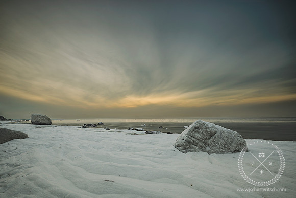 White Snowy Beach