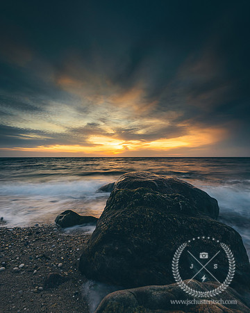 Sunset on the Sound