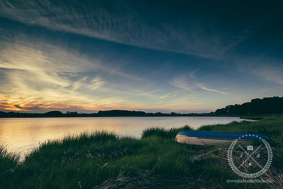 Spring Sunset on West Creek