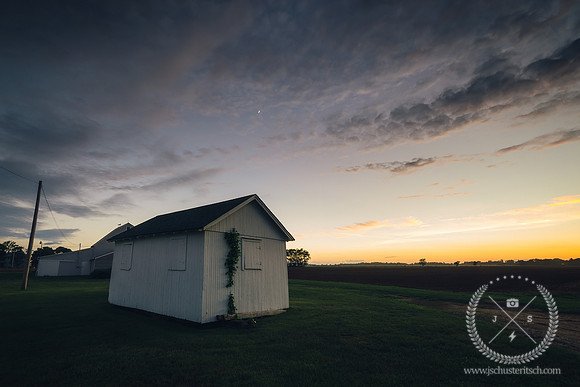 Duck Pond Shed After the Storm