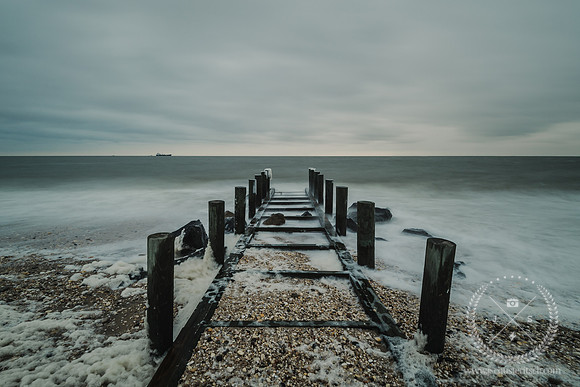 High Tide at Iron Pier Beach