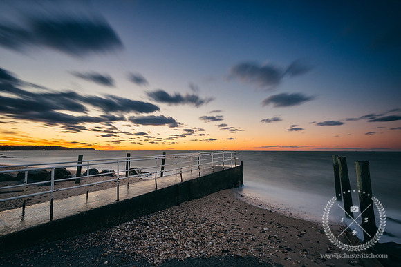 Post Sunset Glow at Iron Pier
