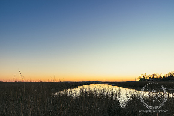 Down's Creek at Sunset