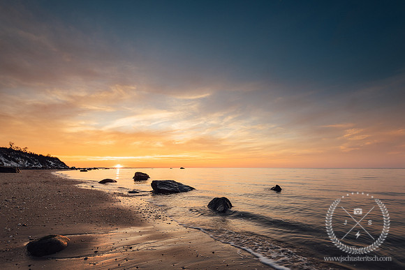 January Sunset at Beachcomber