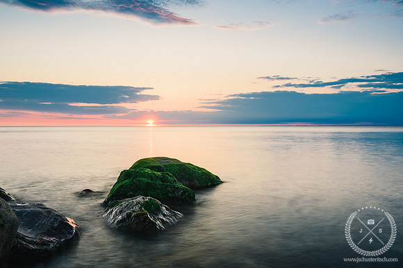 May Sunset over the Sound