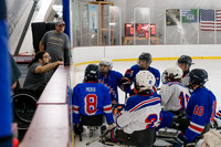 2025-08-16 HIH WSF Sled Rangers Hockey at Peconic Ice Rink