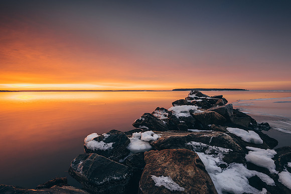 New Suffolk Winter Sunrise
