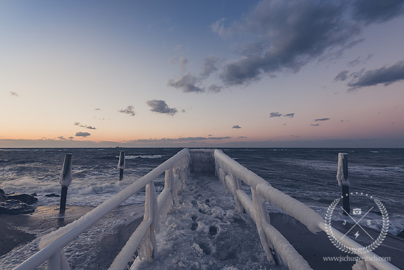 Frozen Iron Pier