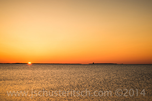 Sunrise over Orient Point